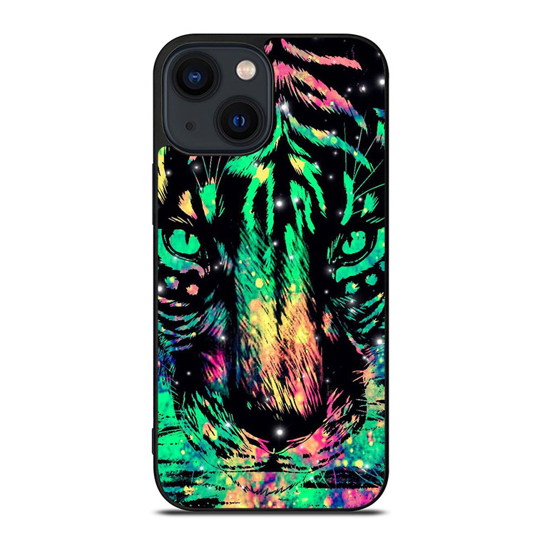 TRIPPY TIGER ART 2 iPhone 14 Plus Case Cover