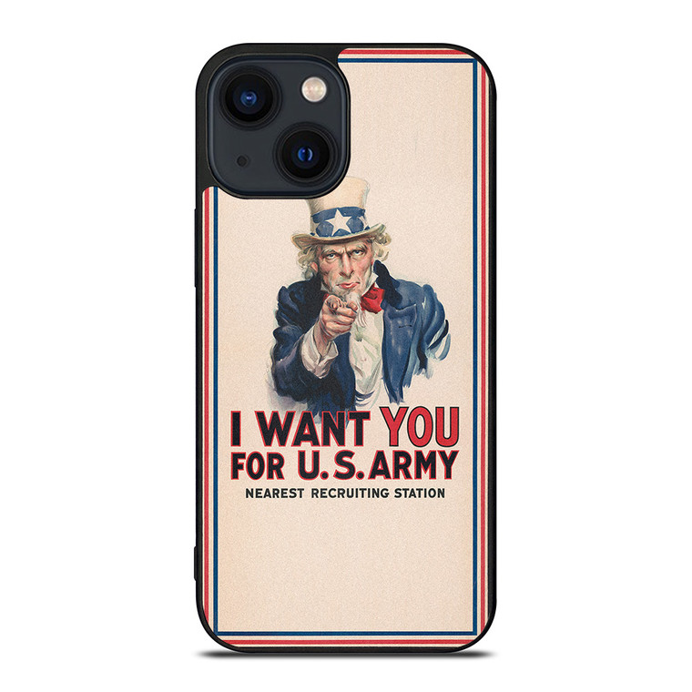 UNCLE SAM UNITED STATES ARMY iPhone 14 Plus Case Cover