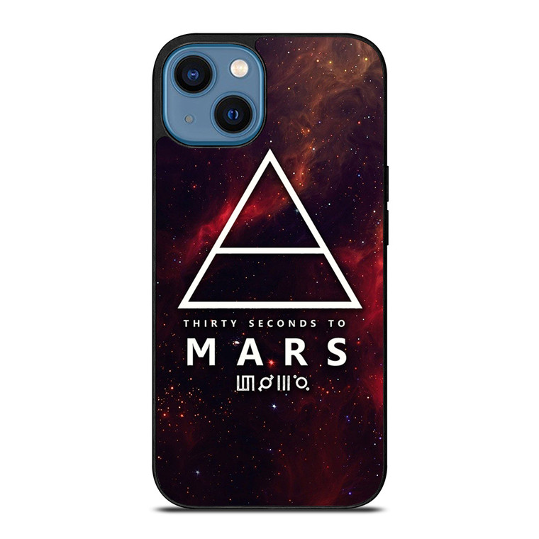 30 THIRTY SECONDS TO MARS NEBULA iPhone 14 Case Cover