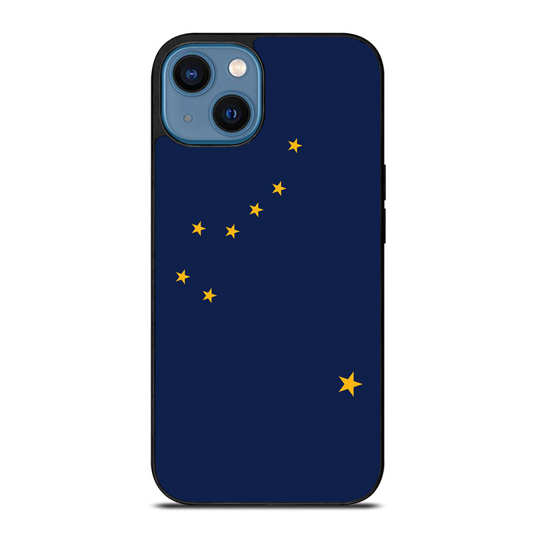 ALASKA STATES FLAG iPhone 14 Case Cover