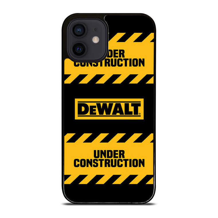 DEWALT UNDER CONSTRUCTION iPhone 12 Mini Case Cover