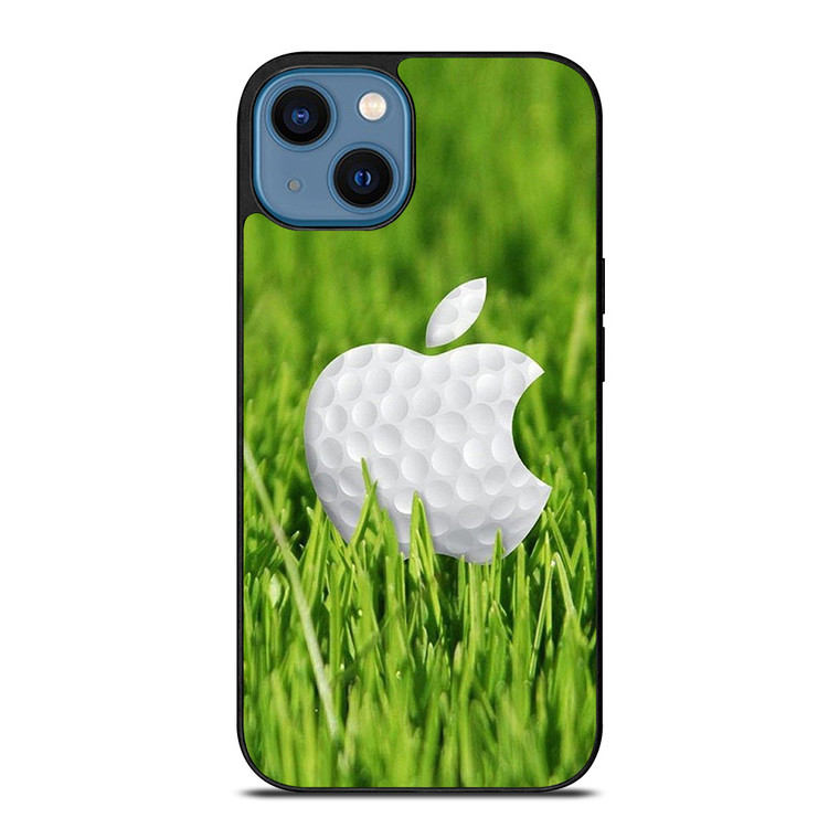 APPLE LOGO GOLF BALL iPhone 14 Case Cover