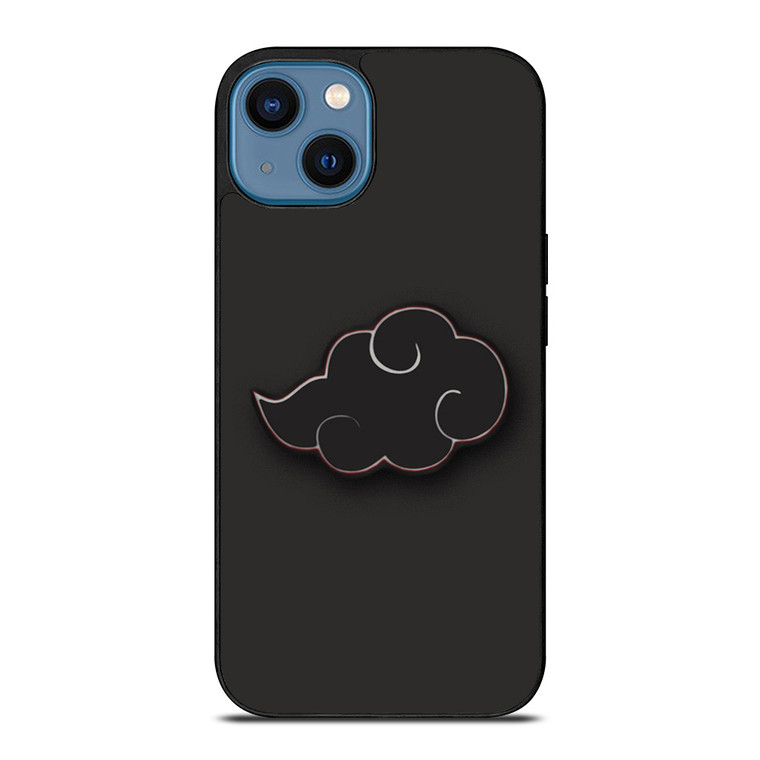 BLACK AKATSUKI iPhone 14 Case Cover