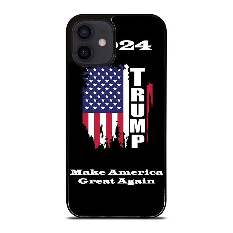 DONALD TRUMP MAKE AMERICA GREAT AGAIN 2024 2 iPhone 12 Mini Case Cover