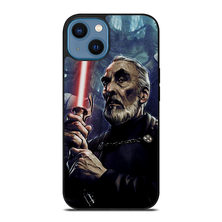DARTH TYRANUS COUNT DOOKU STAR WARS iPhone 14 Case Cover