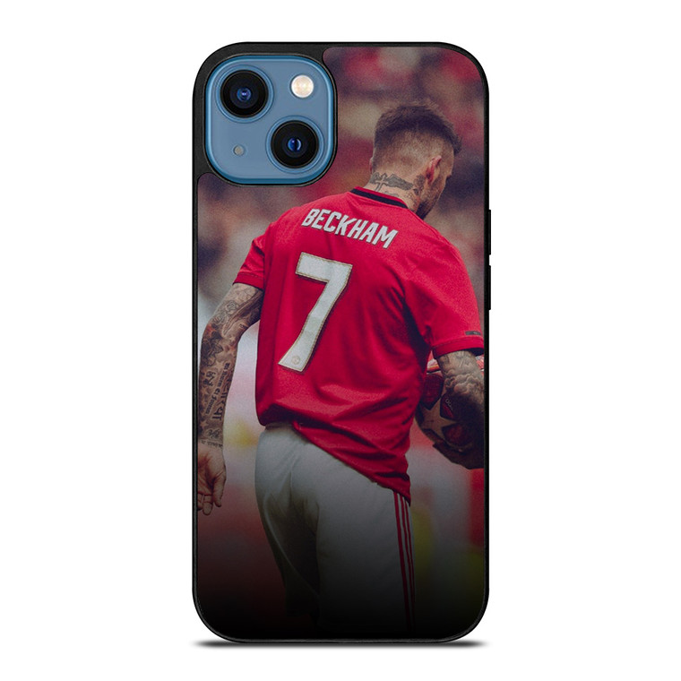 DAVID BECKHAM MANCHESTER UNITED iPhone 14 Case Cover