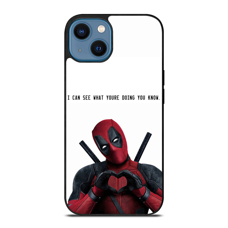 DEADPOOL FUNNY iPhone 14 Case Cover
