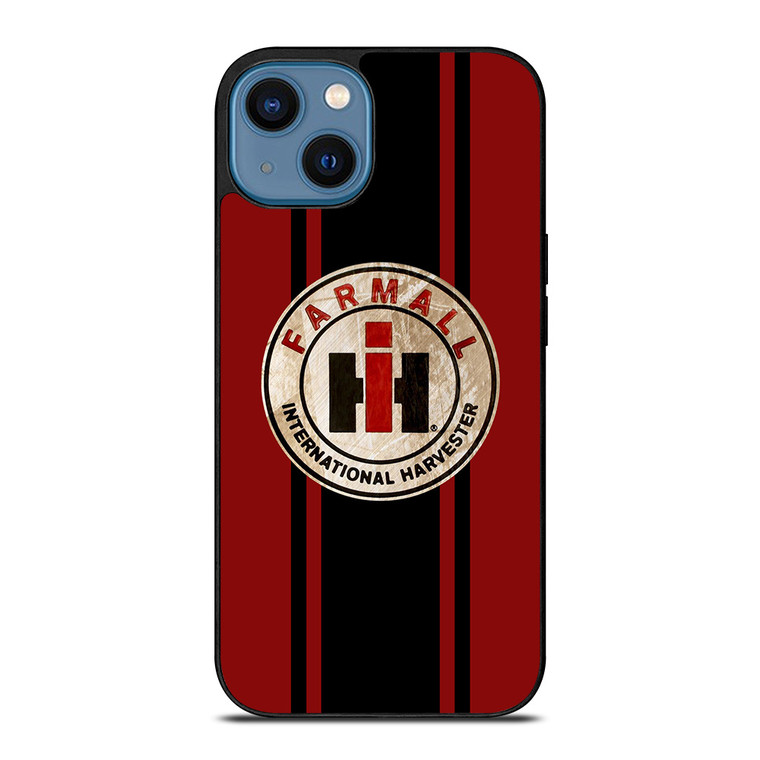 FARMALL INTERNATIONAL HARVESTER BADGE STRIPE iPhone 14 Case Cover