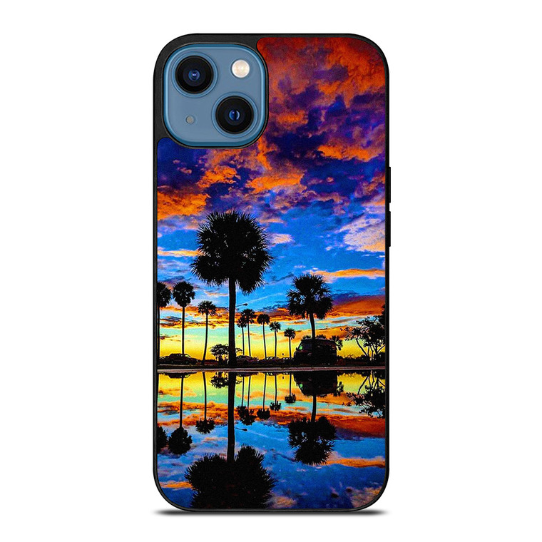 FLORIDA BEAUTIFUL SUNSET iPhone 14 Case Cover