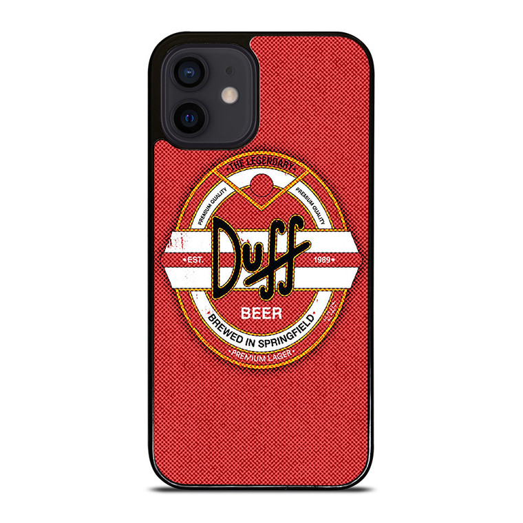 DUFF BEER THE SIMPSONS LOGO 2 iPhone 12 Mini Case Cover