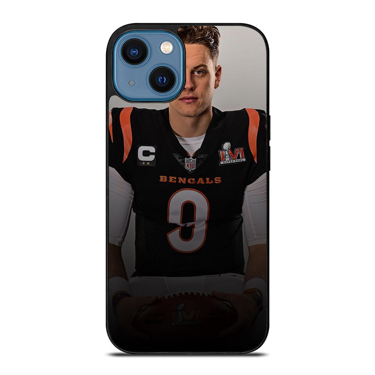 JOE BURROW CINCINNATI BENGALS NFL iPhone 14 Case Cover