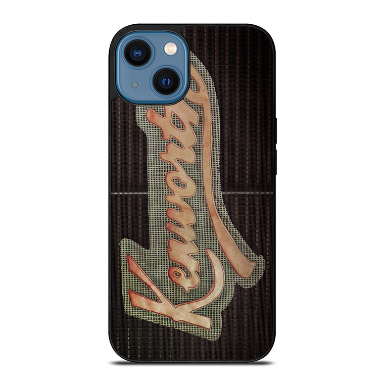 KENWORTH TRUCK METAL LOGO iPhone 14 Case Cover KENWORTH TRUCK METAL LOGO iPhone 14 Case Cover