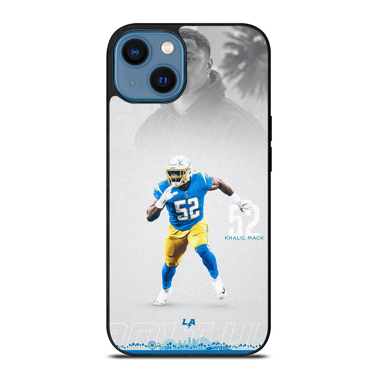 KHALIL MACK LOS ANGELES CHARGERS NFL iPhone 14 Case Cover