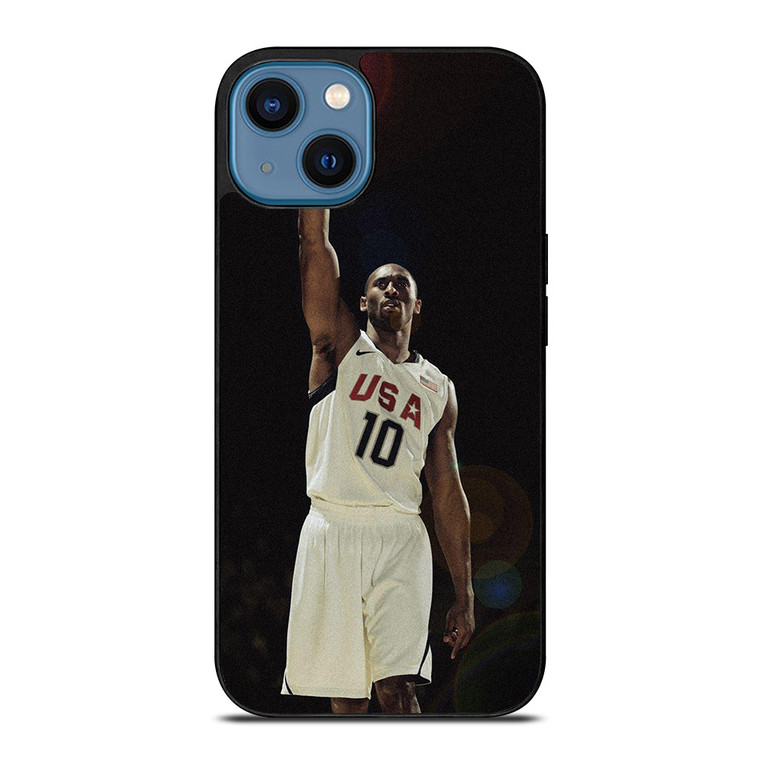 KOBE BRYANT USA BASKETBALL iPhone 14 Case Cover