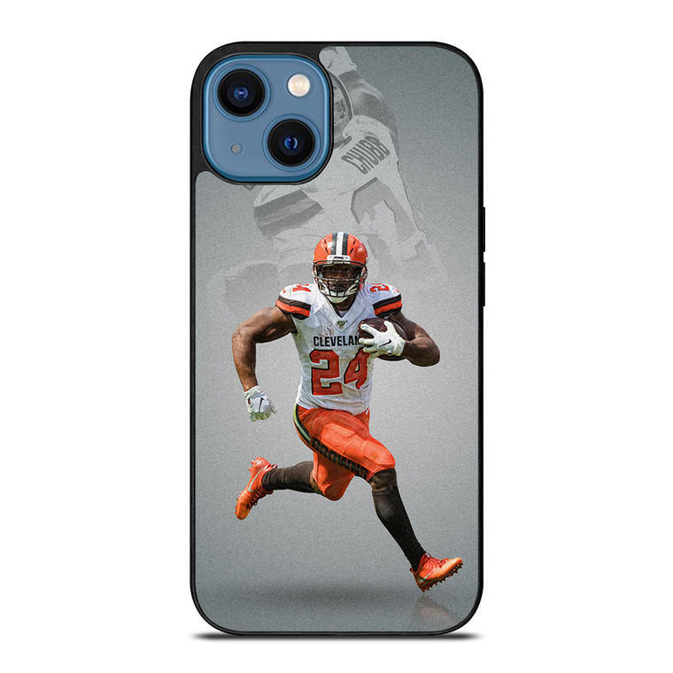 NICK CHUBB CLEVELAND BROWN NFL iPhone 14 Case Cover