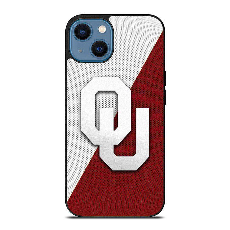OKLAHOMA UNIVERSITY LOGO iPhone 14 Case Cover OKLAHOMA UNIVERSITY LOGO iPhone 14 Case Cover