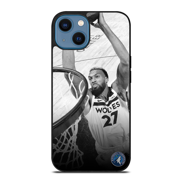 RUDY GOBERT MINNESOTA TIMBERWOLVES iPhone 14 Case Cover