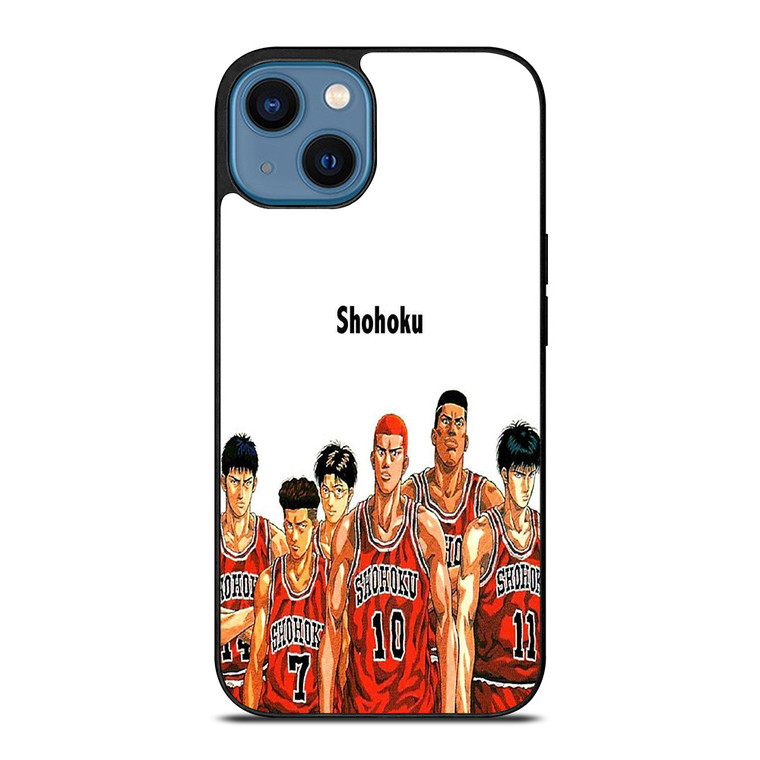 SLAM DUNK SHOHOKU HIGH ANIME iPhone 14 Case Cover