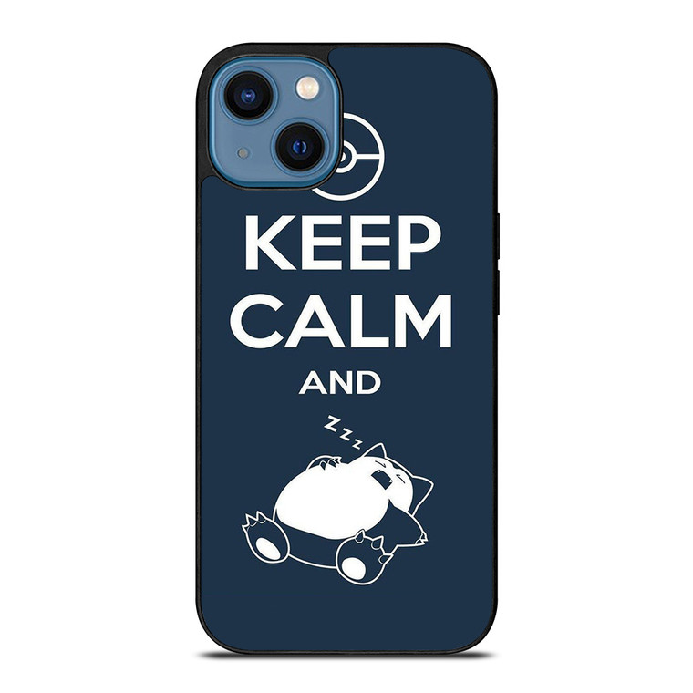 SNORLAX KABIGON POKEMON FUNNY iPhone 14 Case Cover