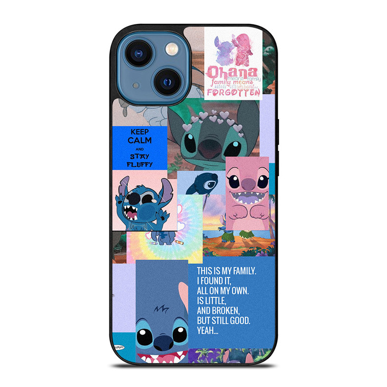STITCH CARTOON COLLAGE 2 iPhone 14 Case Cover STITCH CARTOON COLLAGE 2 iPhone 14 Case Cover