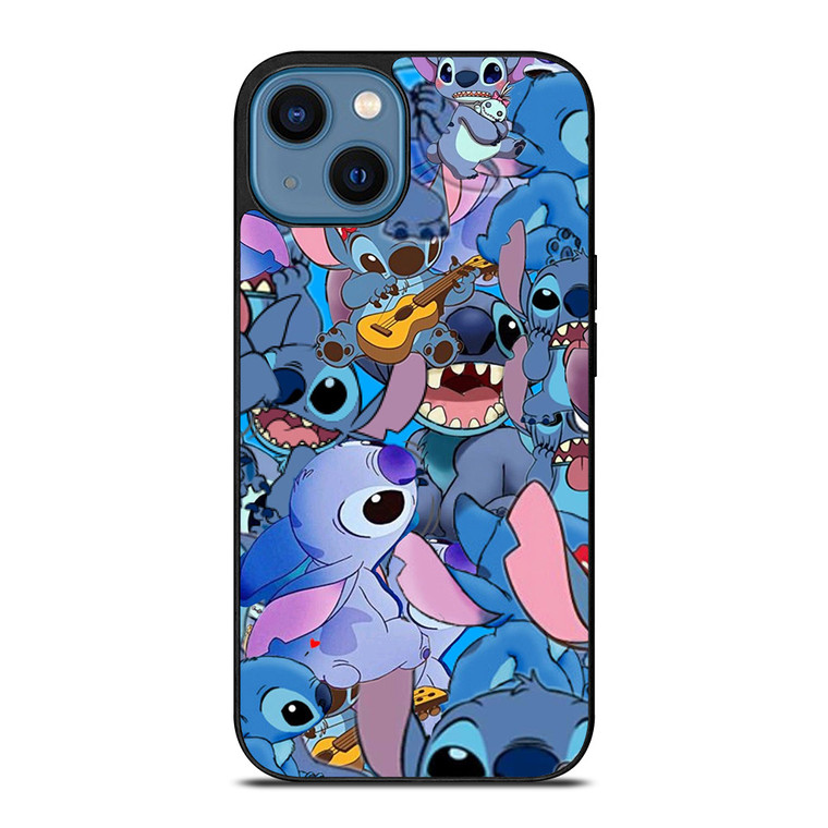 STITCH CARTOON COLLAGE iPhone 14 Case Cover STITCH CARTOON COLLAGE iPhone 14 Case Cover