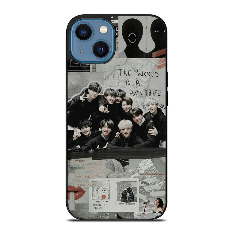 STRAY KIDS BOY BAND COLLAGE iPhone 14 Case Cover