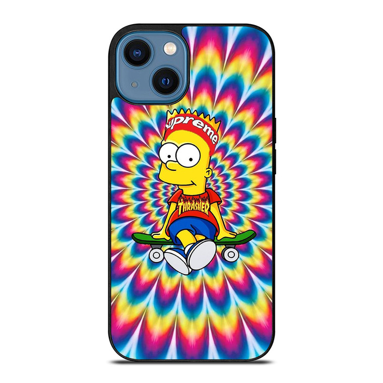 THE SIMPSONS TRPPY SUPREME iPhone 14 Case Cover
