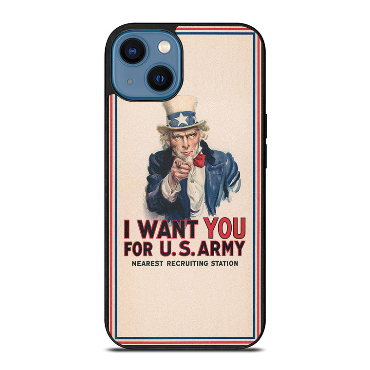 UNCLE SAM UNITED STATES ARMY iPhone 14 Case Cover