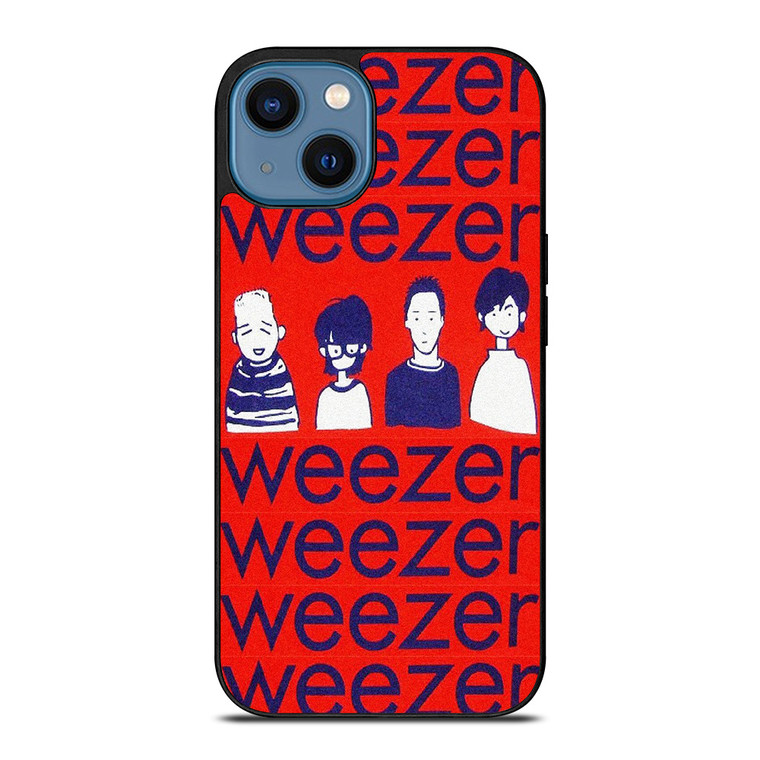 WEEZER ROCK BAND ART iPhone 14 Case Cover