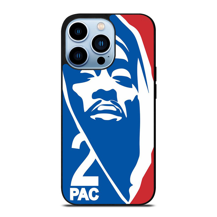 2PAC TUPAC SHAKUR NBA LOGO iPhone 13 Pro Max Case Cover