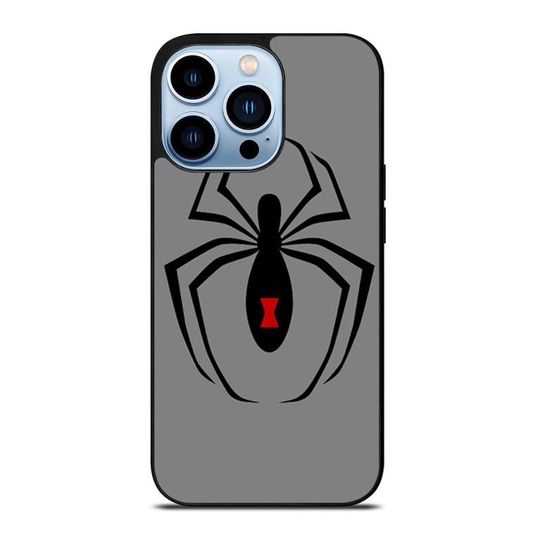 BLACK WIDOW SPIDER SYMBOL iPhone 13 Pro Max Case Cover