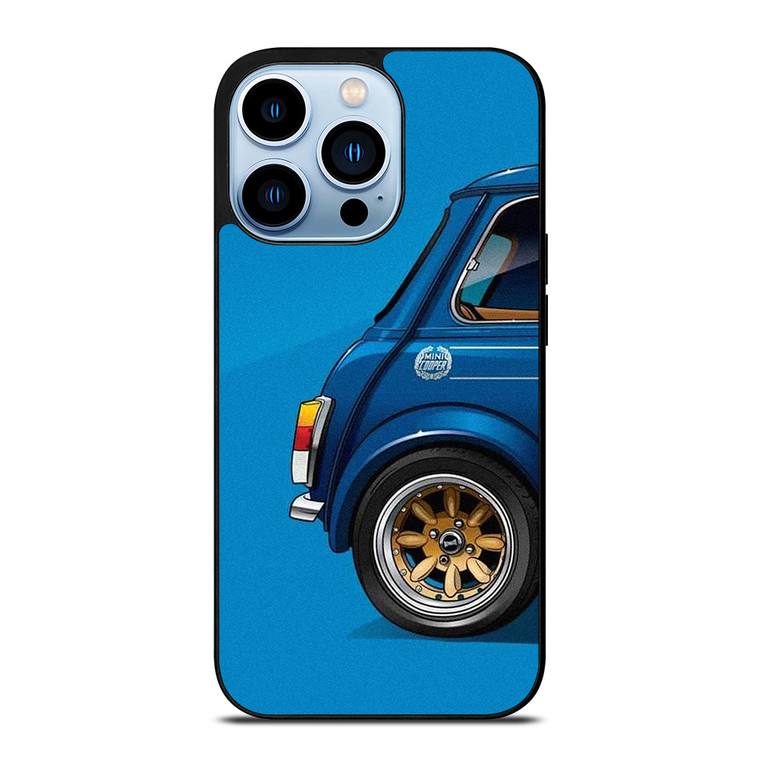 BLUE MINI COOPER COOL iPhone 13 Pro Max Case Cover