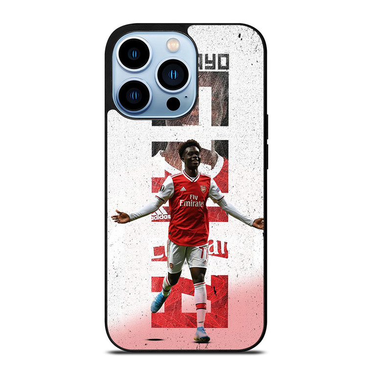BUKAYO SAKA ARSENAL FC iPhone 13 Pro Max Case Cover BUKAYO SAKA ARSENAL FC iPhone 13 Pro Max Case Cover