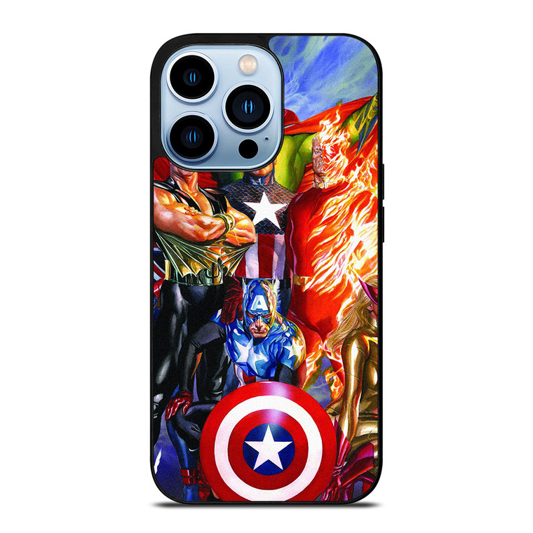 JUSTICE LEAGUE ALEX ROSS iPhone 13 Pro Max Case Cover