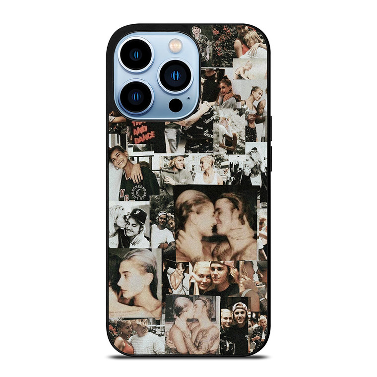 JUSTIN AND HAILEY BIEBER COLLAGE 2 iPhone 13 Pro Max Case Cover