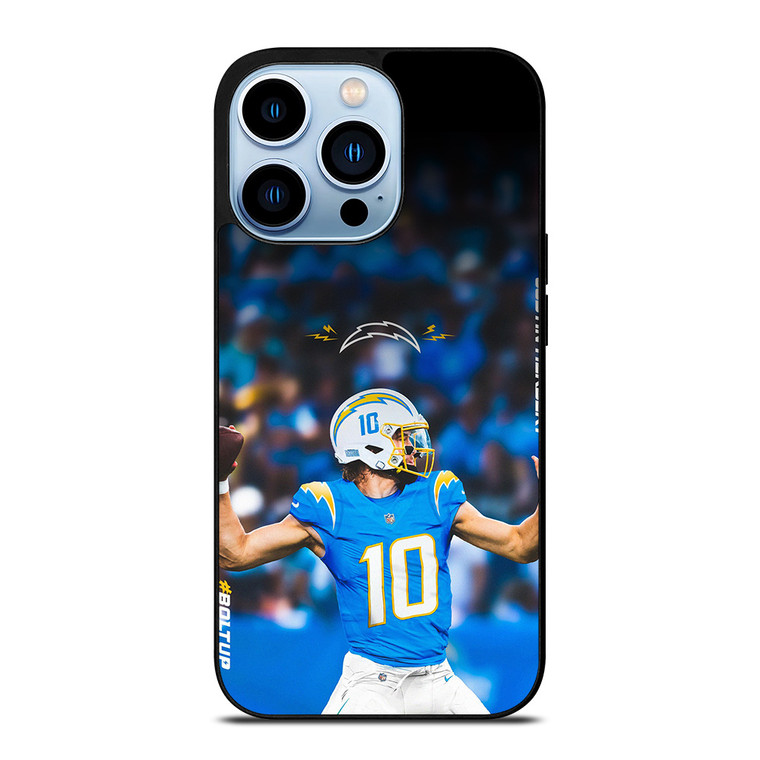JUSTIN HERBERT LOS ANGELES CHARGERS 3 iPhone 13 Pro Max Case Cover