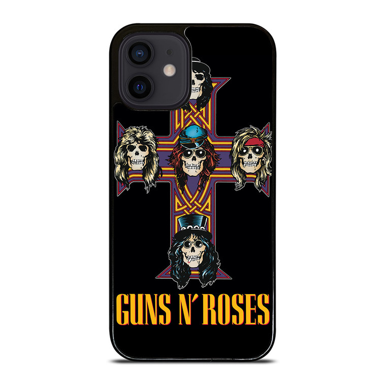 GUNS N ROSES ROCK BAND CROSS iPhone 12 Mini Case Cover