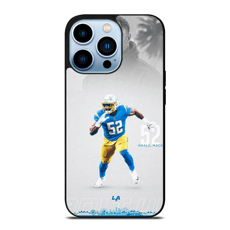 KHALIL MACK LOS ANGELES CHARGERS NFL iPhone 13 Pro Max Case Cover