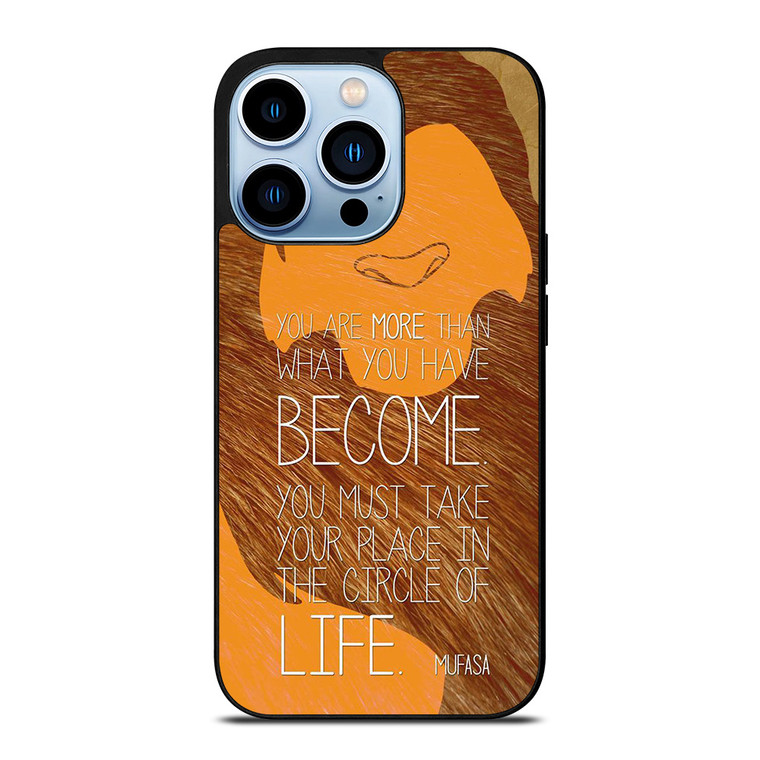 LION KING MUFASA QUOTES iPhone 13 Pro Max Case Cover