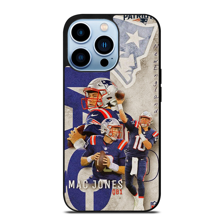 MAC JONES NEW ENGLAND PATRIOT NFL iPhone 13 Pro Max Case Cover