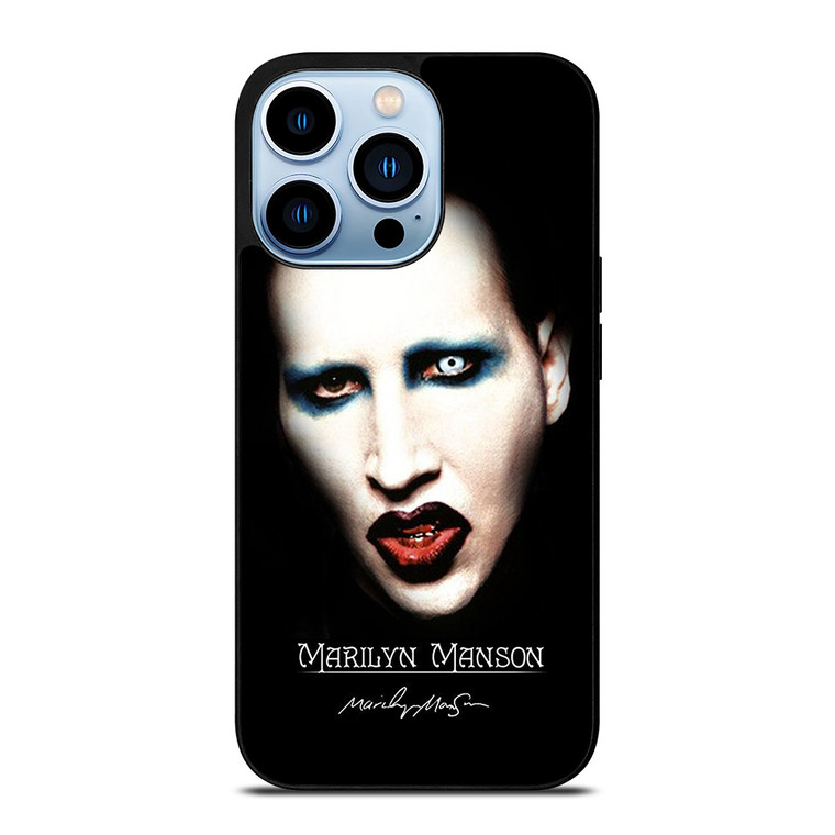 MARILYN MANSON SINGER SCARY iPhone 13 Pro Max Case Cover