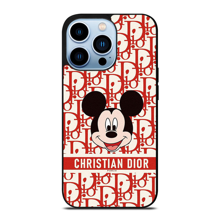 MICKEY MOUSE CHRISTIAN DIOR PARIS iPhone 13 Pro Max Case Cover MICKEY MOUSE CHRISTIAN DIOR PARIS iPhone 13 Pro Max Case Cover