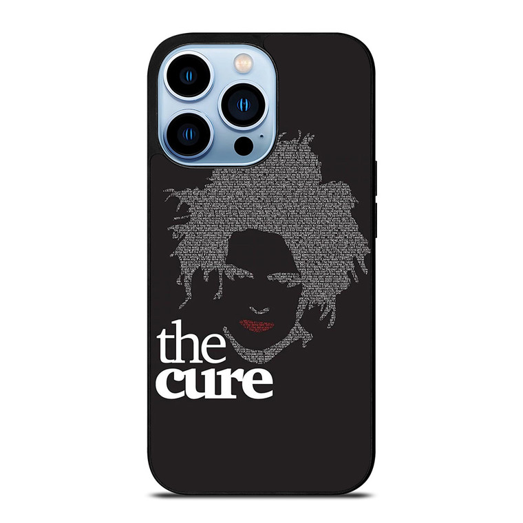 ROBERT SMITH THE CURE TYPOGRAPHY iPhone 13 Pro Max Case Cover