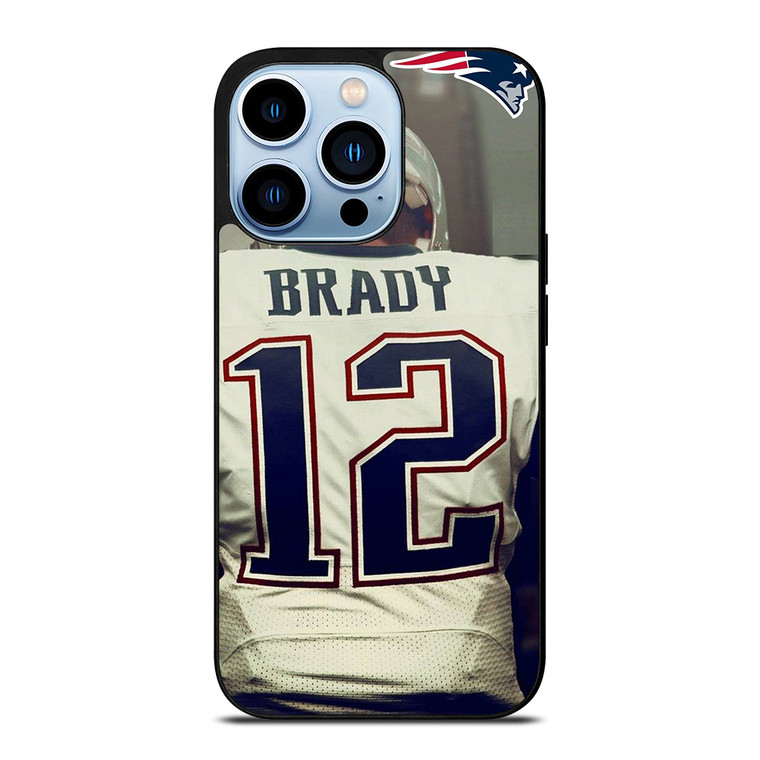 TOM BRADY JERSEY NEW ENGLAND PATRIOTS iPhone 13 Pro Max Case Cover
