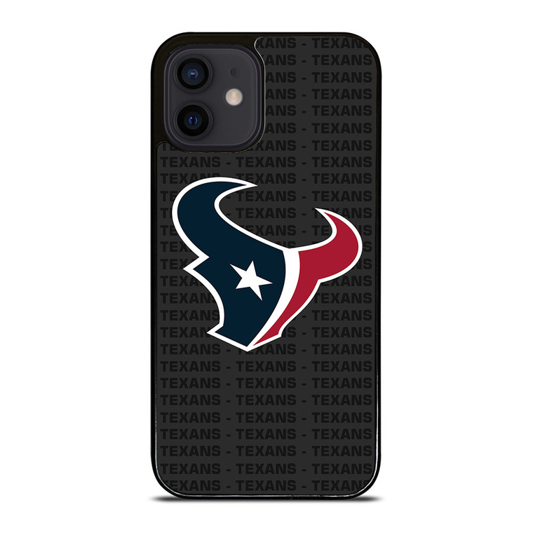 HOUSTON TEXANS FOOTBALL TEXT iPhone 12 Mini Case Cover