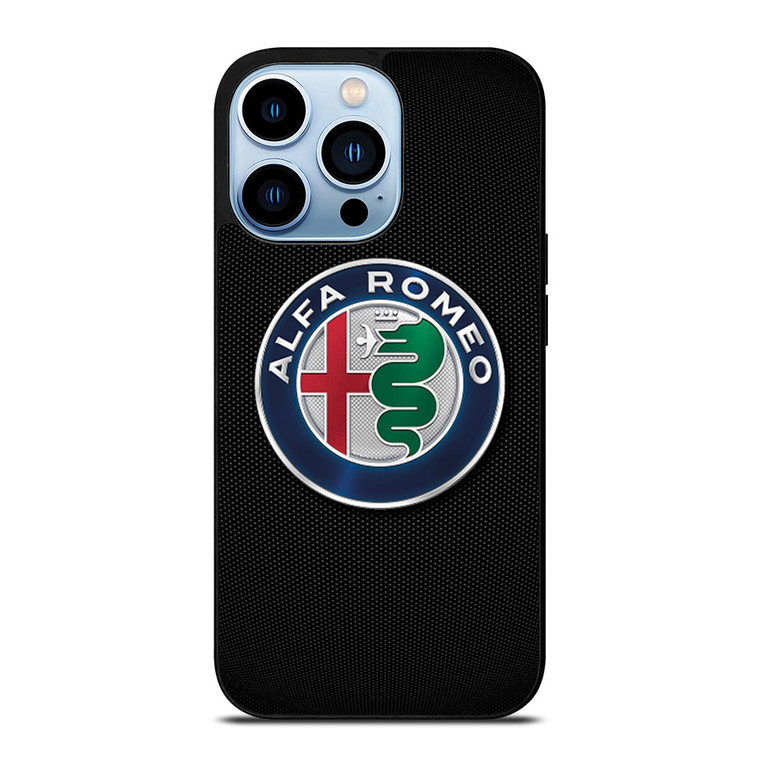 ALFA ROMEO CARBON FIBER iPhone 13 Pro Max Case Cover