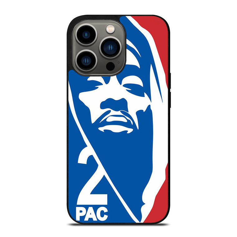 2PAC TUPAC SHAKUR NBA LOGO iPhone 13 Pro Case Cover