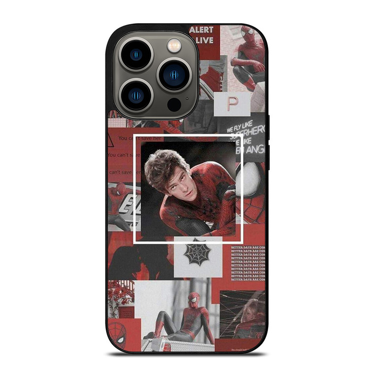 ANDREW GARFIELD SPIDER MAN COLLAGE iPhone 13 Pro Case Cover