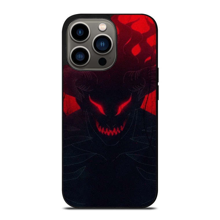 ASTA DEMON BLACK CLOVER ANIME iPhone 13 Pro Case Cover