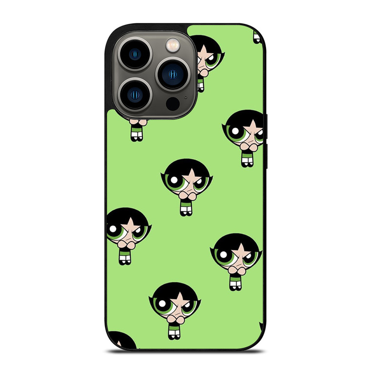 BUTTERCUP POWERPUFF GIRLS PATTERN iPhone 13 Pro Case Cover